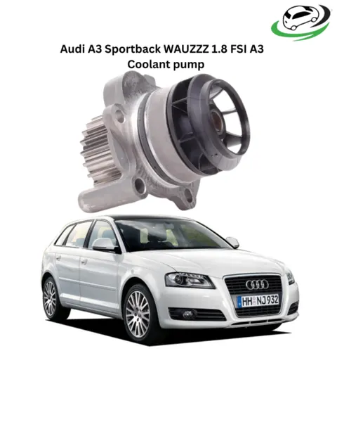 Illustration of audi a3 sportback 1.8 fsi coolant pump without housing (wauzzz platform) | engine cooling system kenya