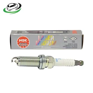Illustration of ngk dilkar8a8 laser iridium spark plug nissan