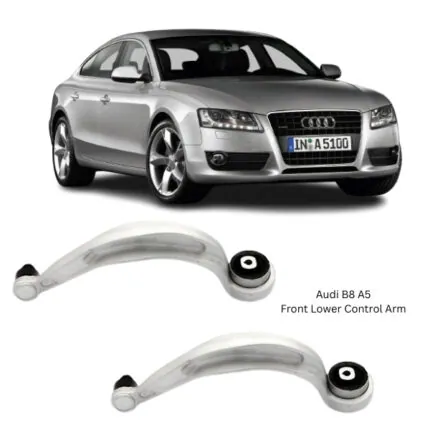 Illustration of audi b8 a5 front lower control arm 8k0407693s