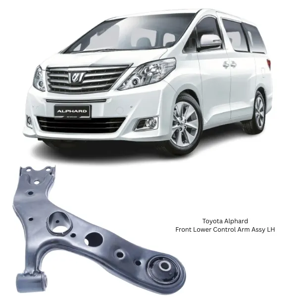 Illustration of toyota alphard front lower control arm assy lh 48069-42050