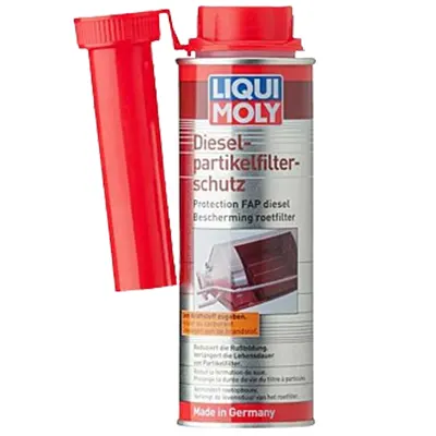 Illustration of liqui moly diesel partic­u­late filter protector 2650