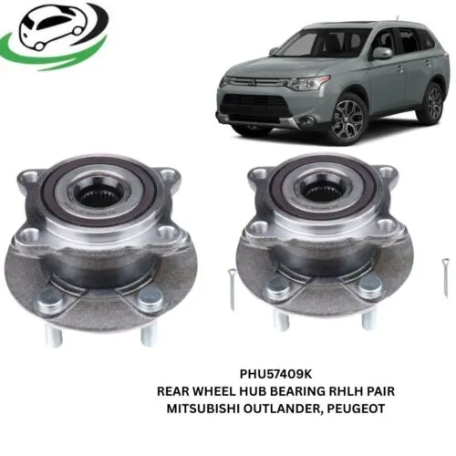 Illustration of phu57409k rear wheel hub bearing assembly - mitsubishi outlander, lancer, delica, citroën c-crosser and peugeot 4007 (pair rhlh)