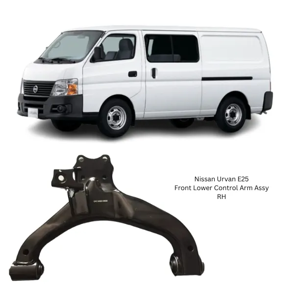 Illustration of nissan urvan e25 front lower control arm assy rh 54500-vw000