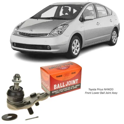 Illustration of toyota prius nhw20 front lower ball joint assy sb-t442
