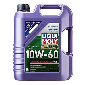 Illustration of liqui moly synthoil race tech gt1 10w-60