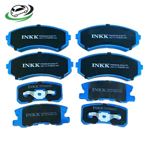 Illustration of mitsubishi pajero v87 brake pad kit inclusive of fitting