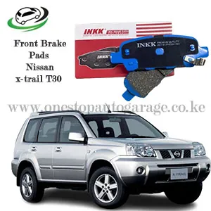 Illustration of rear brake pads d1244 nissan x-trail t30 qr20de