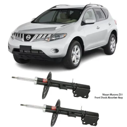Illustration of nissan murano z51 front shock absorber assy 339188/89