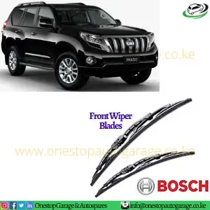 Illustration of front wiper blade bosch prado