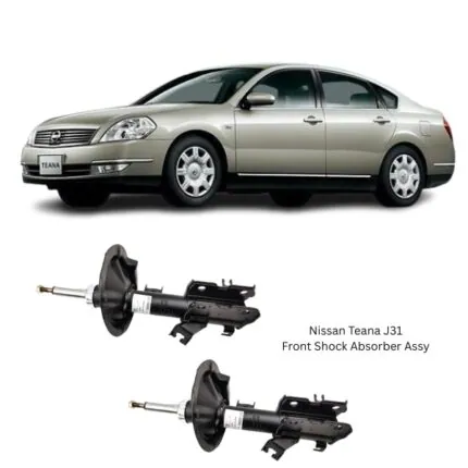 Illustration of nissan teana j31 front shock absorber assy 334404