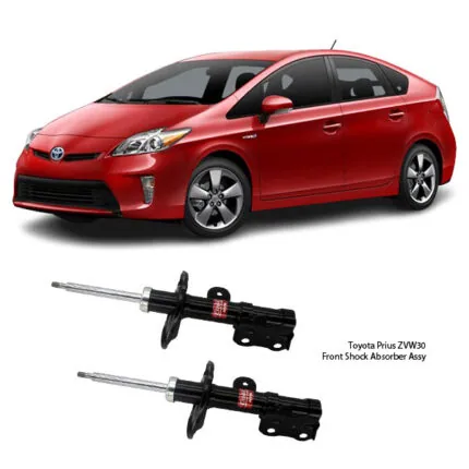 Illustration of toyota prius zvw30 front shock absorber assy 339242