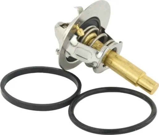 Illustration of febest 16462-006 thermostat coolant assembly for mercedes-benz w203, w204 & w211