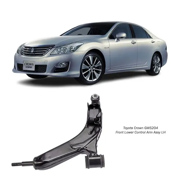 Illustration of toyota crown gws204 front lower control arm assy lh 48640-30290