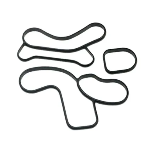 Illustration of bmw f23 b46 2.0l oil cooler gasket 11428591462