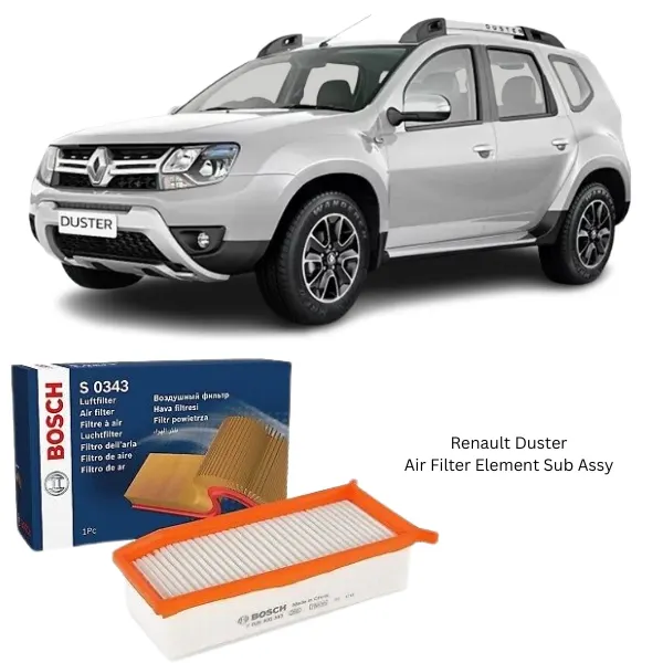 Illustration of renault duster air filter element sub assy f026400343