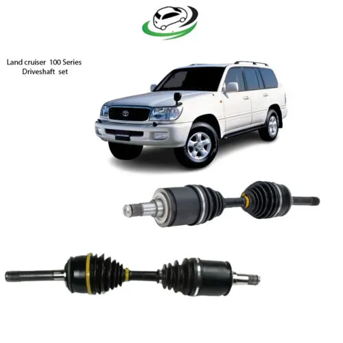Illustration of toyota landcruiser 100 series front drive shaft set rh/lh 4343060040