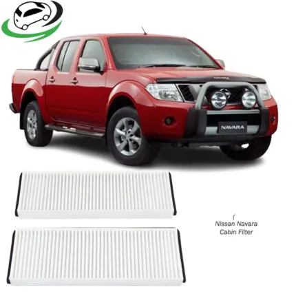 Illustration of nissan navara cabin filter set 27274-eb700