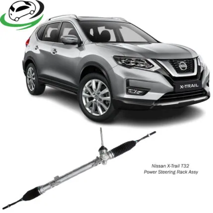 Illustration of nissan x-trail t32 power steering rack assy 48001-4bg0a