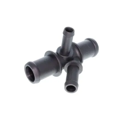 Illustration of audi a1/s1 2010-2018 plastic coolant flange distributor 1k0121087p