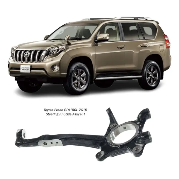 Illustration of toyota landcruiser prado gdj150l steering knuckle assy rh 43211-60240