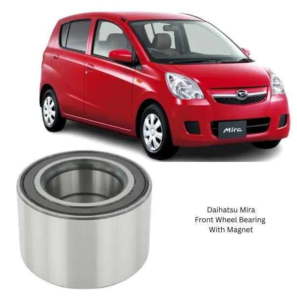 Illustration of daihatsu mira front wheel bearing with magnet dac35640037m
