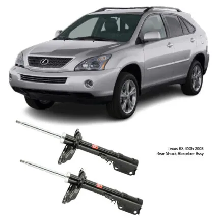 Illustration of lexus rx 400h 2008 rear shock absorber assy 334385
