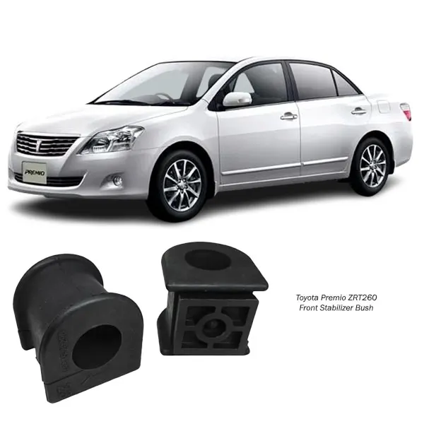 Illustration of toyota premio zrt260 front stabilizer bush 48815-20290