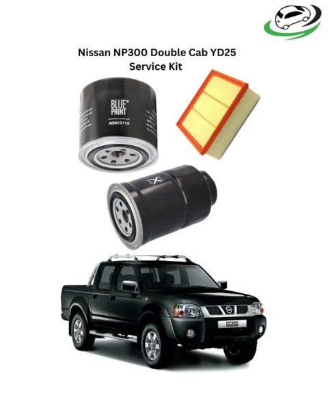 Illustration of nissan np300 double cab yd25 service kit in kenya