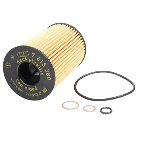 Illustration of bmw f10 m5 oil filter assy 11427848321