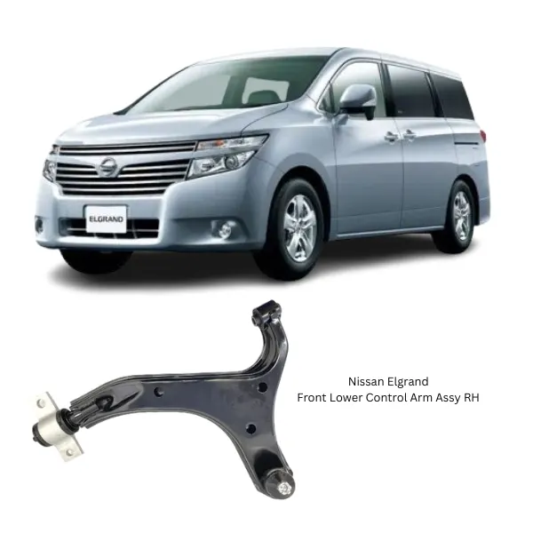 Illustration of nissan elgrand front lower control arm assy rh 54500-wl00a