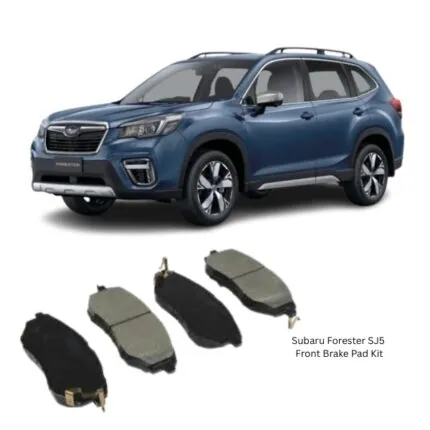 Illustration of subaru forester sj5 front brake pad kit d7060