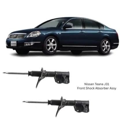 Illustration of nissan teana j31 front shock absorber assy 334403