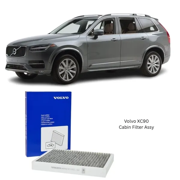 Illustration of volvo xc90 cabin filter assy 31407748