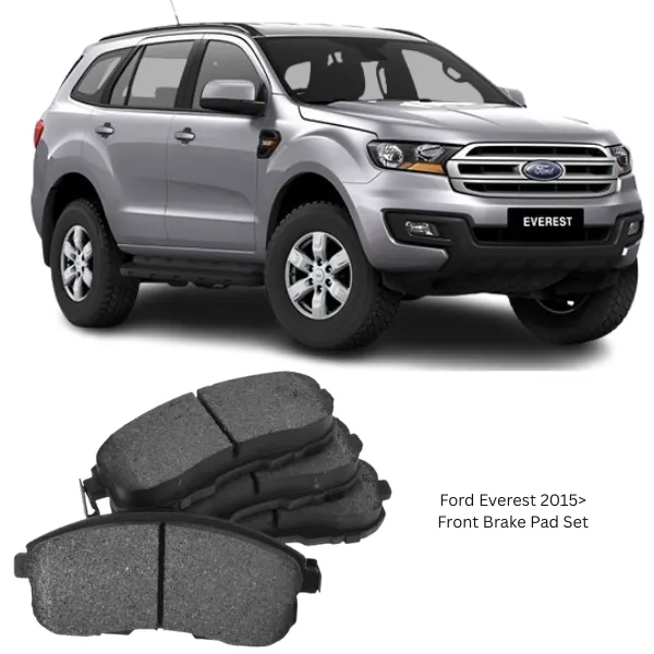 Illustration of ford everest rear brake pad set d20182