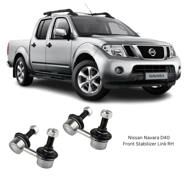 Illustration of nissan navara d40 front stabilizer link rh 54618-eb71a