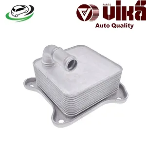 Illustration of audi a1 (8x1 8xk)/ a3 (8p1)/ a3 sportback (8pa) / vw golf vi (5k1)/ jetta iv (162 163 av3 av2)/ touran (1t3) engine oil radiator cooler 03f117021a