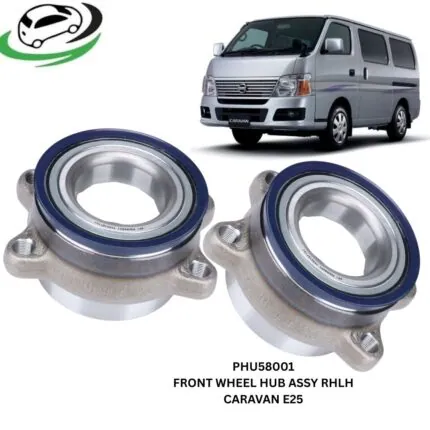 Illustration of pfi phu58001 front wheel hub assembly rhlh set – nissan caravan e25