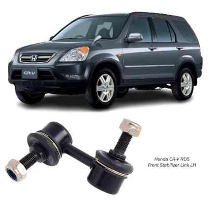 Illustration of honda cr-v rd5 front stabilizer link lh 51321-s5a-003