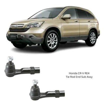 Illustration of honda cr-v re4 tie rod end sub assy 53540-swa-003