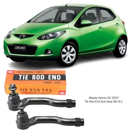 Illustration of mazda demio de 2007 tie rod end sub assy d651-32-290
