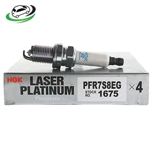 Illustration of pfr7s8eg ngk laser platinum spark plug volkswagen, audi, bentley, lamborghini