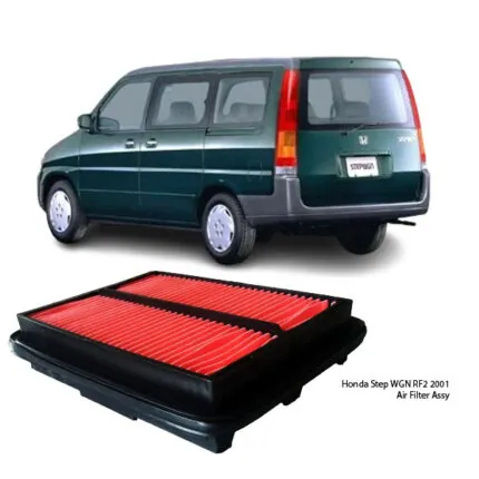 Illustration of honda step wgn rf2 2001 air filter assy 17220-p3g-000