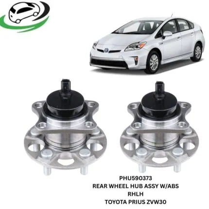 Illustration of pfi phu590373 rear wheel hub assembly with abs set – toyota prius zvw30 rh & lh