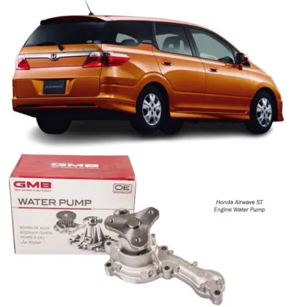 Illustration of honda airwave engine water pump assy gwho-47a