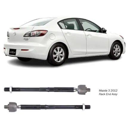 Illustration of mazda 3 2012 rack end assy 3m51-3l519