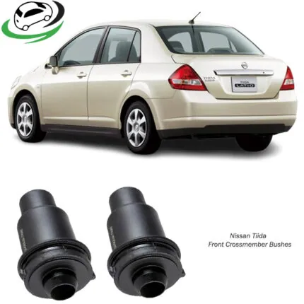 Illustration of nissan tiida front crossmember bushes 54467-ax001