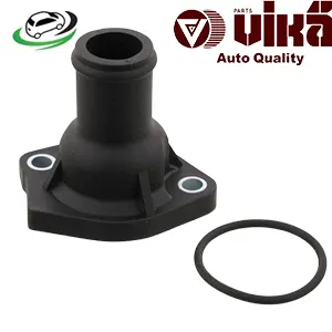 Illustration of audi 80 fwd 4cyl/ vw corrado g60/ golf i/ golf ii/ jetta i/ jetta ii/ jetta iii tdi/ passat b4 tdi coolant flange 026121144e
