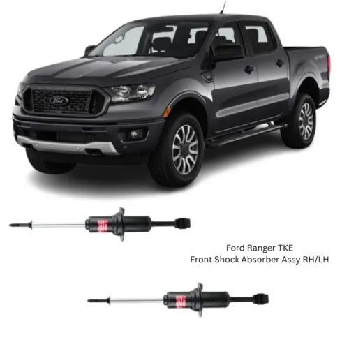 Illustration of ford ranger t6 front kyb shock absorber set