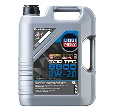Illustration of liqui moly top tec 6600 0w-20