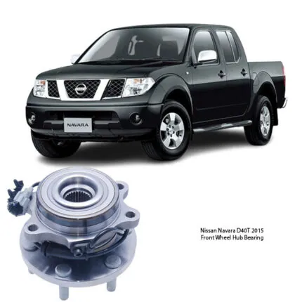 Illustration of nissan navara d40t 2015 front wheel hub bearing 40202-4ja3a